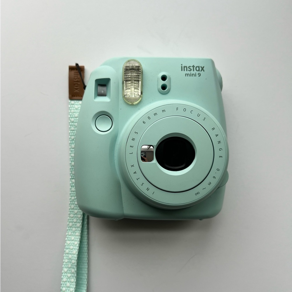 Mint Green Polaroid Instax Mini 9 Camera